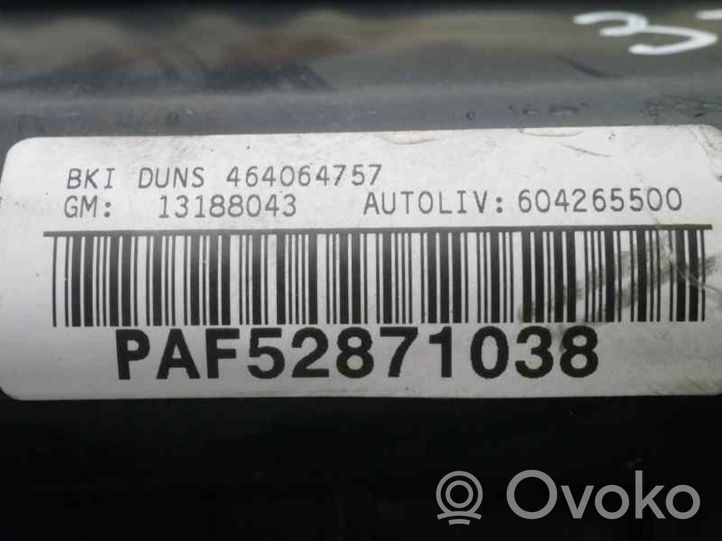 Opel Combo C Matkustajan turvatyyny 13188043