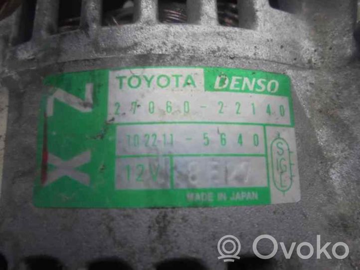 Toyota Corolla Verso E121 Alternator 2706022140