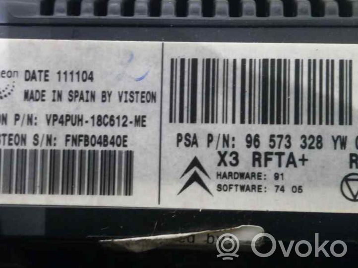 Citroen C5 Ilmastoinnin ohjainlaite 96573328YW