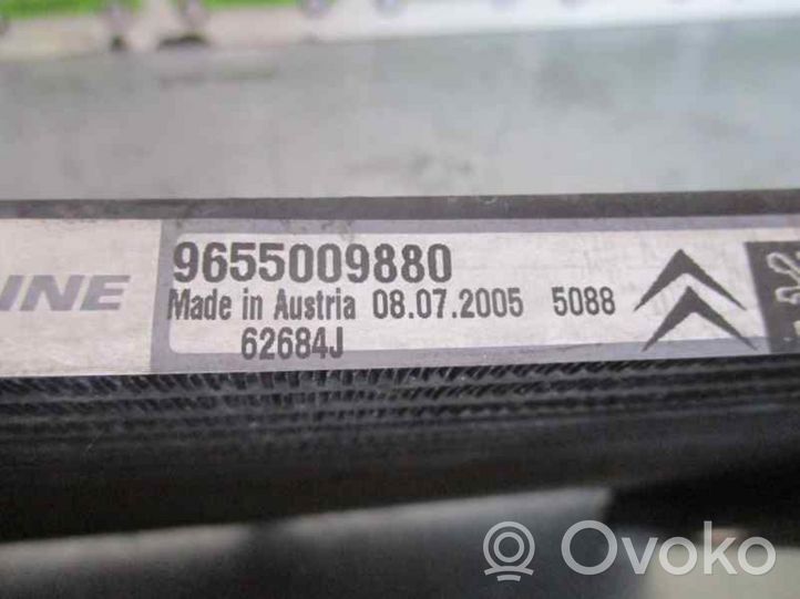 Peugeot 1007 Jäähdyttimen lauhdutin (A/C) 9655009880