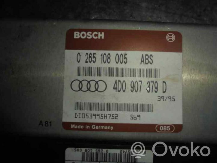 Audi A6 S6 C4 4A Bloc ABS 4D0907379