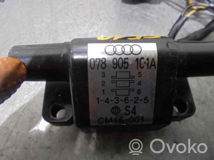 Audi 100 S4 C4 Bobina di accensione ad alta tensione 078905101A