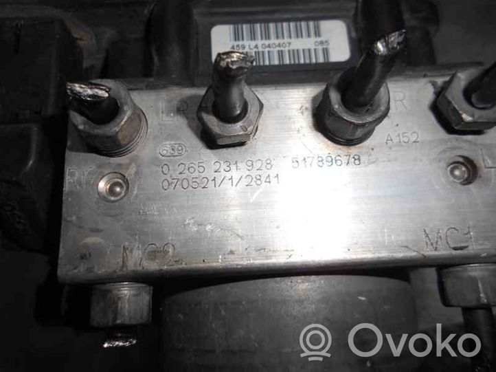 Fiat Bravo Bomba de ABS 51789678