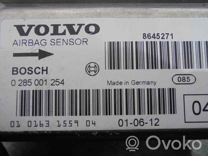 Volvo S60 Airbag control unit/module 8645271