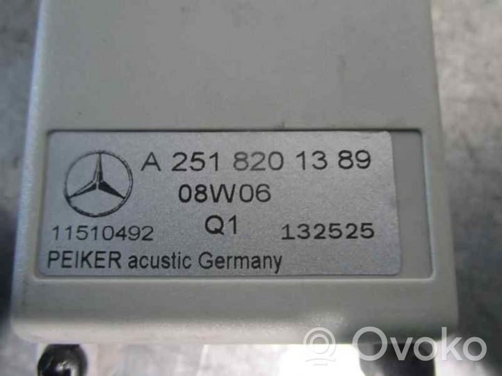Mercedes-Benz R W251 Garso stiprintuvas A2518201389