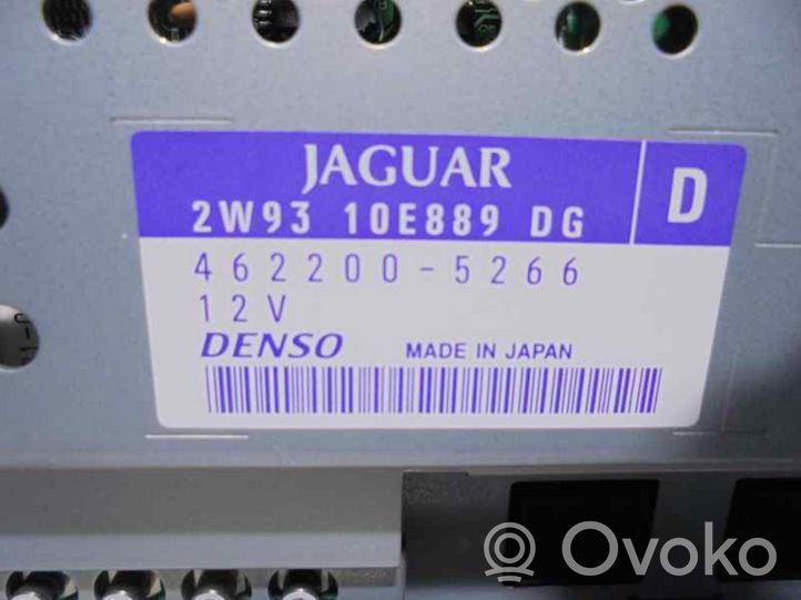 Jaguar XJS Radio/CD/DVD/GPS-pääyksikkö 2W9310E889DG