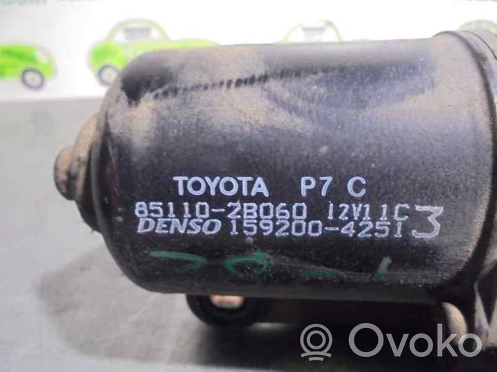 Toyota Celica T230 Tiranti e motorino del tergicristallo anteriore 851102B060