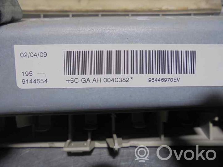 Citroen C6 Poduszka powietrzna Airbag pasażera 96446970EV