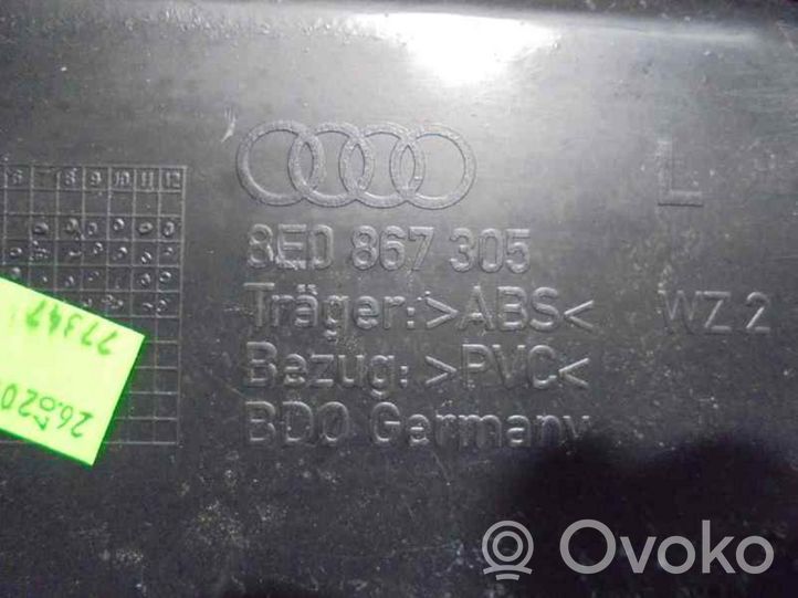 Audi A4 S4 B6 8E 8H Rivestimento del pannello della portiera posteriore 8E0867305E