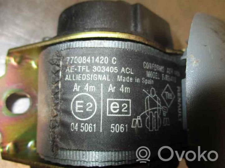 Renault Megane I Ceinture de sécurité arrière centrale (siège) 7700841420