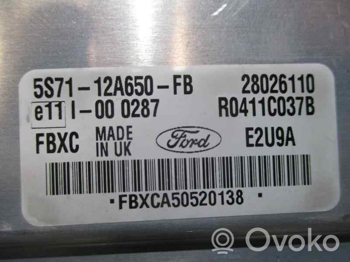 Ford Mondeo Mk III Sterownik / Moduł ECU 5S7112A650FB