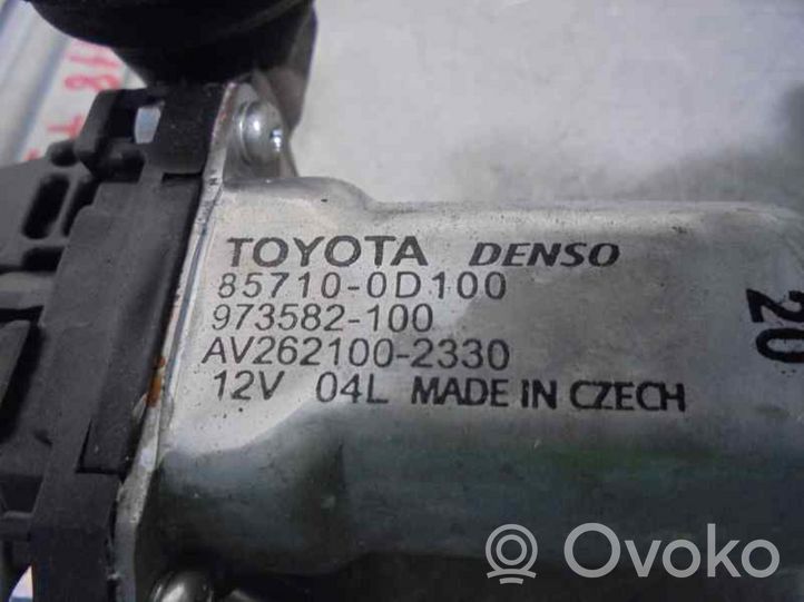 Toyota Auris E210 Alzacristalli della portiera posteriore con motorino 857100D120