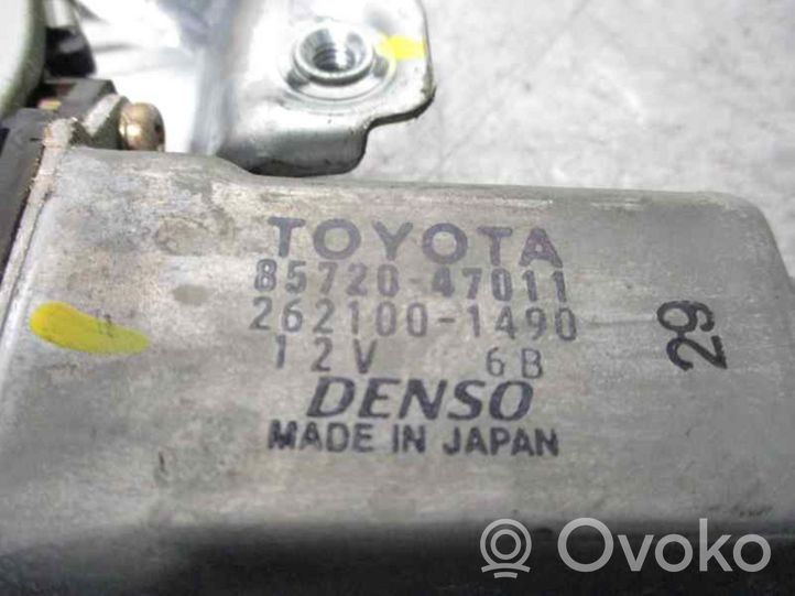 Toyota Prius (XW10) Mécanisme lève-vitre de porte arrière avec moteur 6980347010