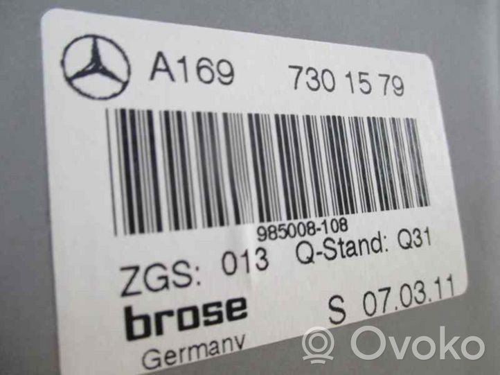 Mercedes-Benz B W245 El. Lango pakėlimo mechanizmo komplektas A1697301579