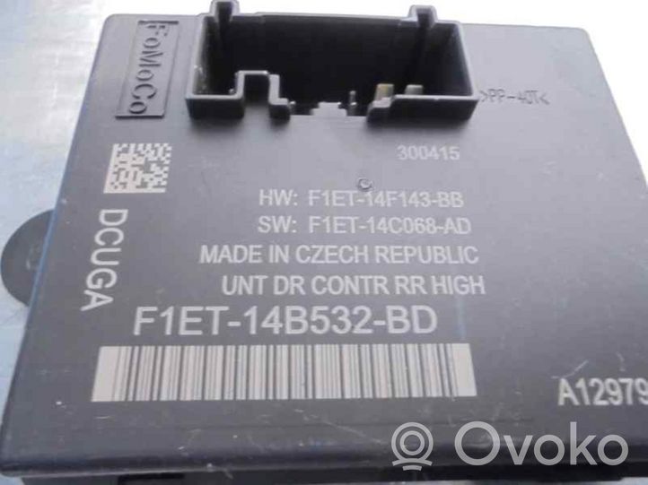 Ford C-MAX II Sterownik / Moduł centralnego zamka F1ET14B532BD