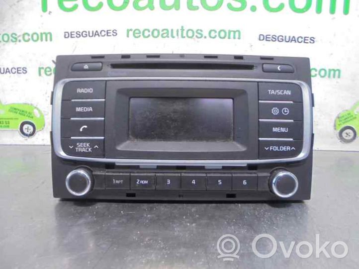 KIA Rio Radio/CD/DVD/GPS-pääyksikkö 961701W770