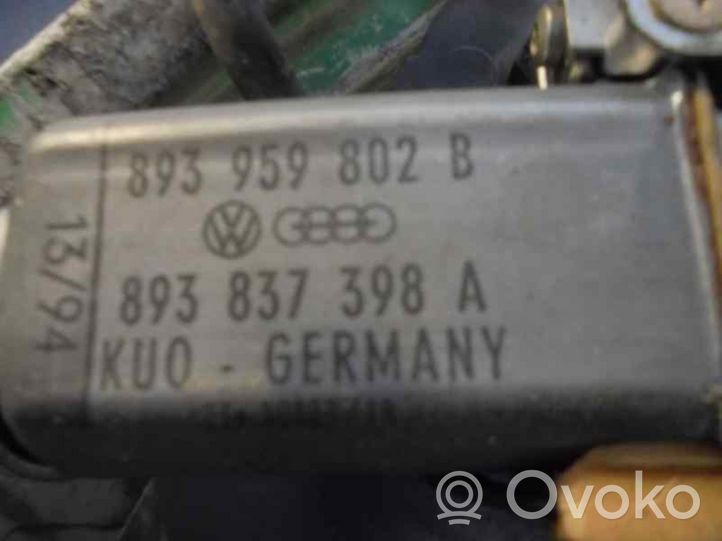 Audi 80 90 B2 Etuoven sähkökäyttöinen ikkunan nostin 893959802B