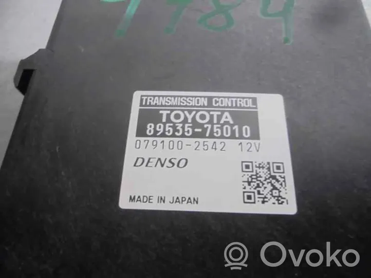 Toyota Prius (XW50) Gearbox control unit/module 8953575010
