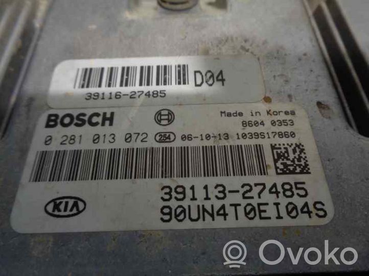 KIA Carens II Calculateur moteur ECU 3911627485