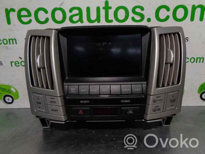 Lexus RX III Panel / Radioodtwarzacz CD/DVD/GPS 8611048120