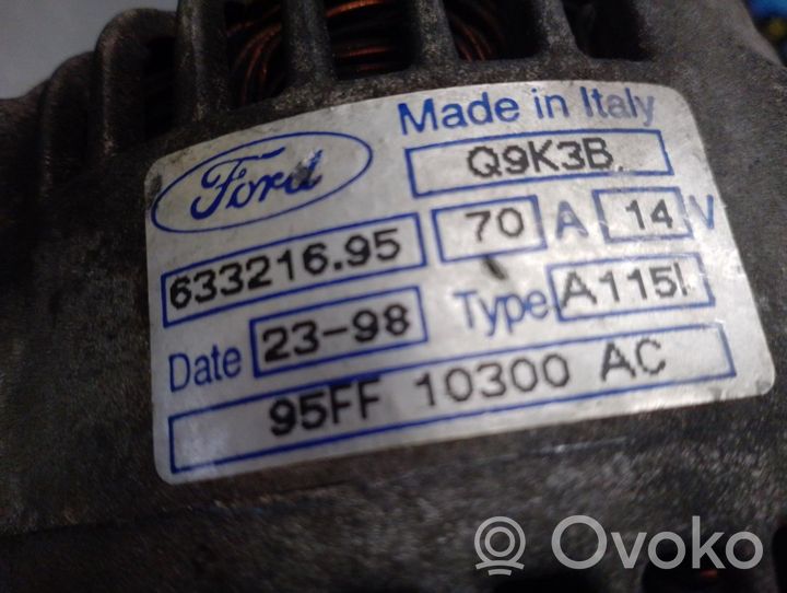 Ford Escort Generator/alternator 95FF10300AC