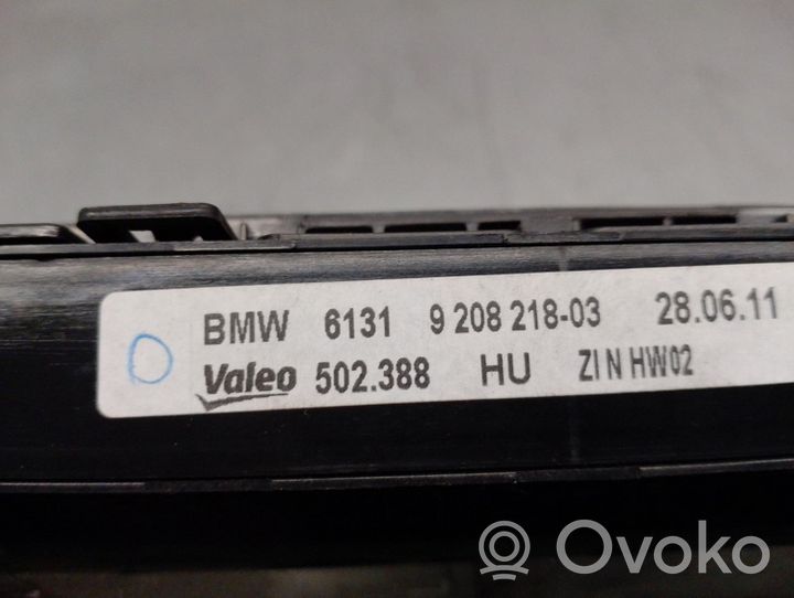 BMW X5M E70 Oro kondicionieriaus/ klimato/ pečiuko valdymo blokas (salone) 9234334