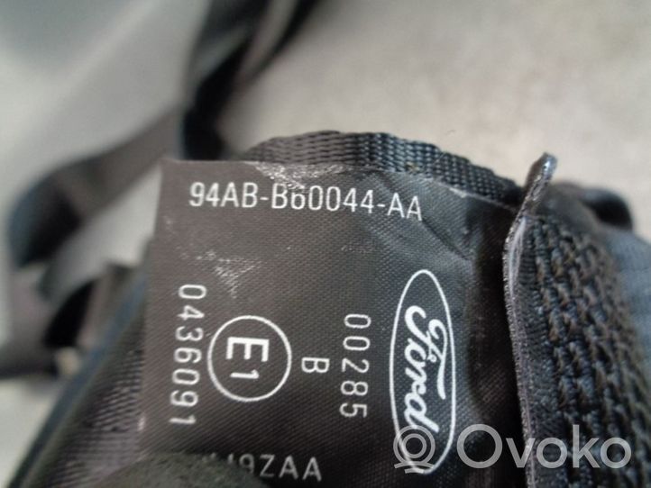 Ford Escort Pas bezpieczeństwa fotela tylnego środkowego 94ABB60044AA