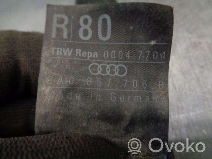 Audi 80 B1 Etuistuimen turvavyö 8A0857706B