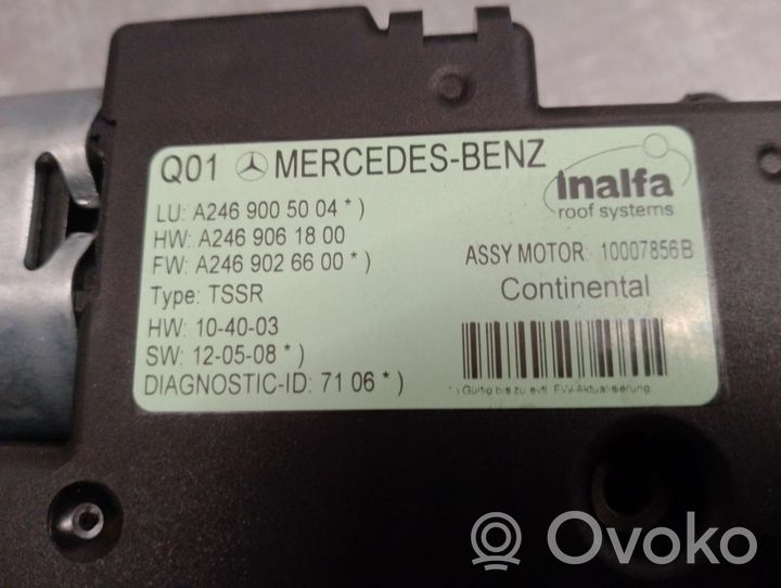 Mercedes-Benz B W246 W242 Motore/attuatore A2469005004