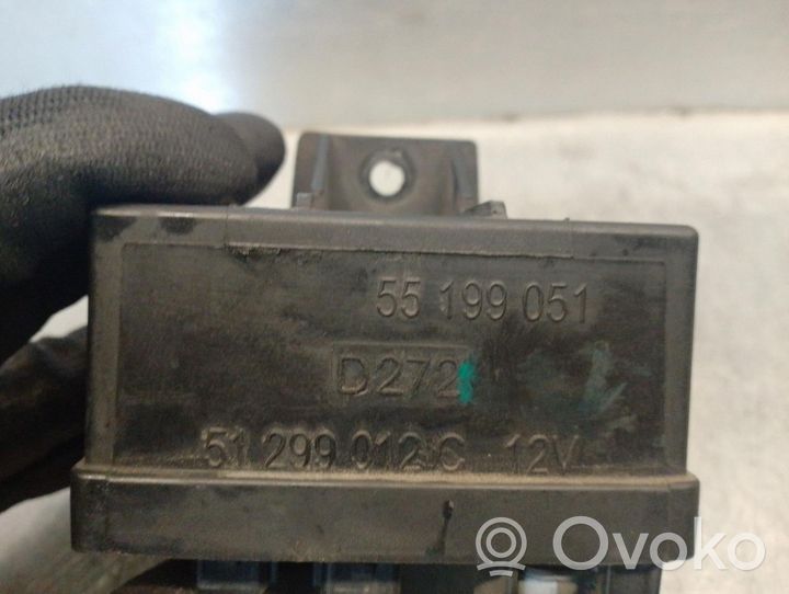 Fiat Grande Punto Hehkutulpan esikuumennuksen rele 55199051