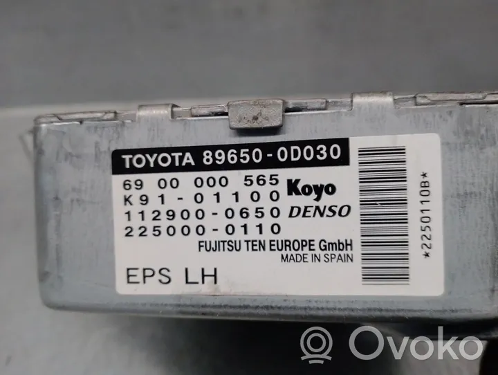 Toyota Yaris Inne komputery / moduły / sterowniki 896500D030