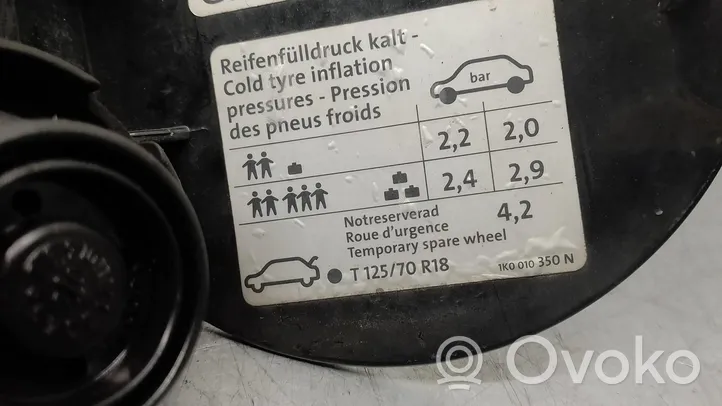 Volkswagen Golf V Polttoainesäiliön täyttöaukon korkki 1K0010350N