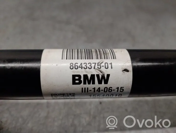 BMW 2 F46 Arbre d'entraînement avant 864337501