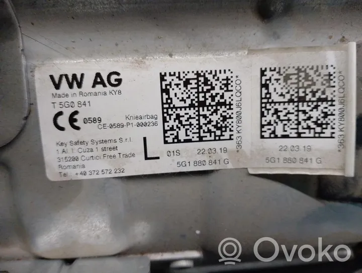 Volkswagen Golf VII Poduszka powietrzna Airbag kierownicy 5G1880841G