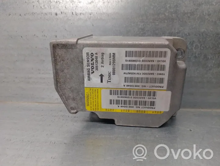 Volvo S40, V40 Module de contrôle airbag 30613048A