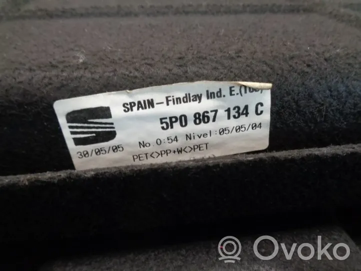 Seat Altea Półka tylna bagażnika 5P0867769E