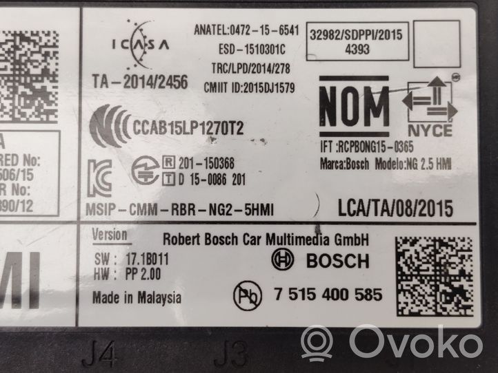 Chevrolet Camaro Moduł / Sterownik GPS 84364936