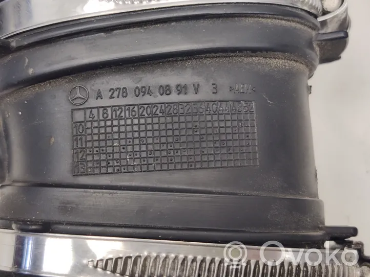 Mercedes-Benz GL X166 Oro filtro dėžė A2780903101