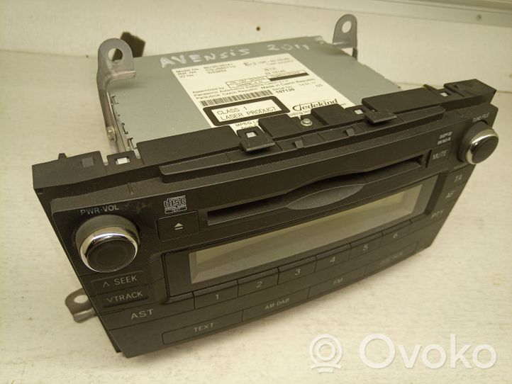 Toyota Avensis T270 Unità principale autoradio/CD/DVD/GPS W53852