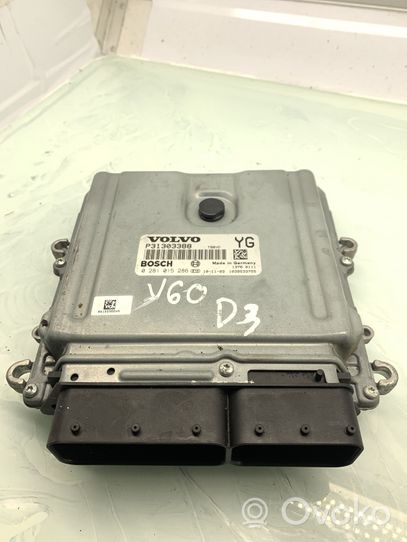 Volvo V60 Komputer / Sterownik ECU silnika 