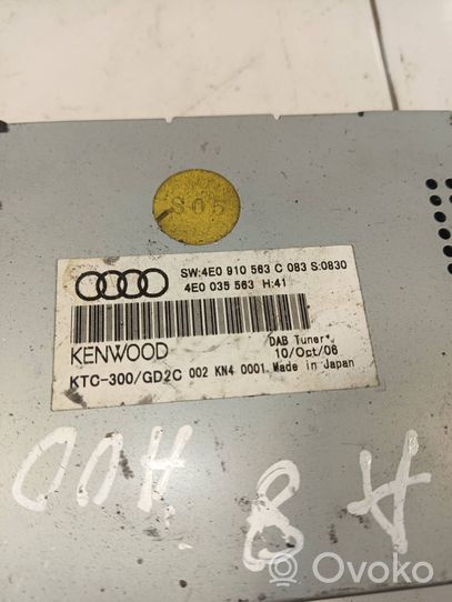 Audi A8 S8 D3 4E Inne komputery / moduły / sterowniki 4E0035563