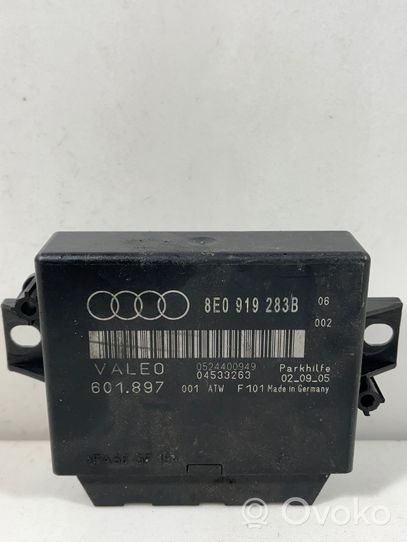 Audi A4 S4 B7 8E 8H Unité de commande, module PDC aide au stationnement 8E0919283B