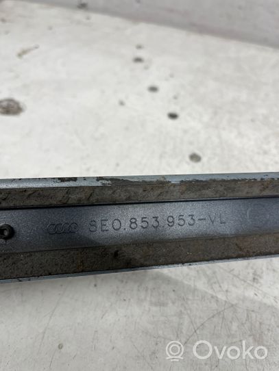 Audi A4 S4 B6 8E 8H Front door trim (molding) 8E0853953