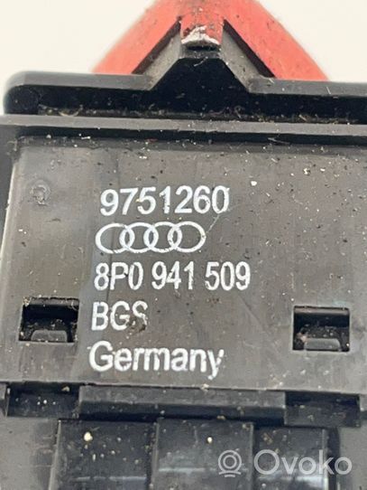 Audi A3 S3 8P Przycisk świateł awaryjnych 8P0941509