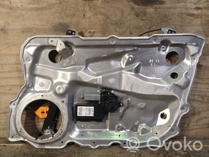 Audi A8 S8 D3 4E Alzacristalli della portiera anteriore con motorino 4E0837850B