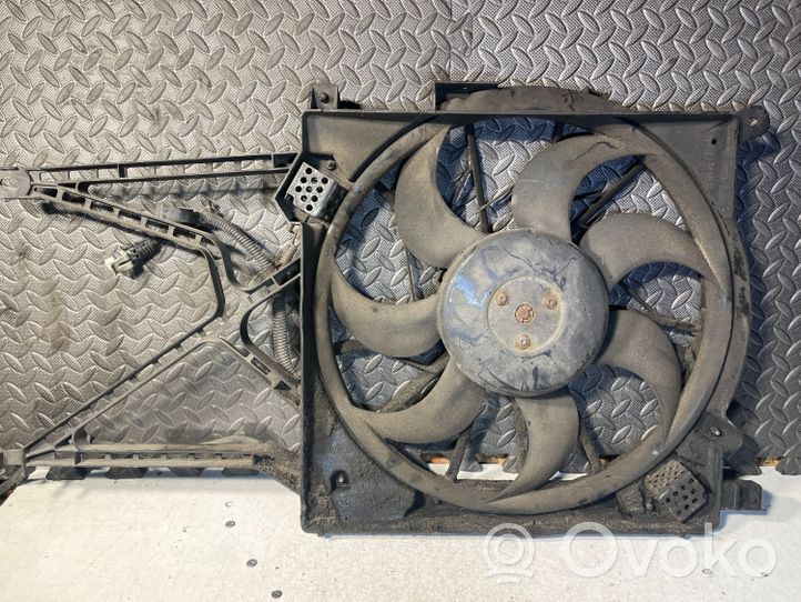 Opel Astra G Ventilatore di raffreddamento elettrico del radiatore 9129523