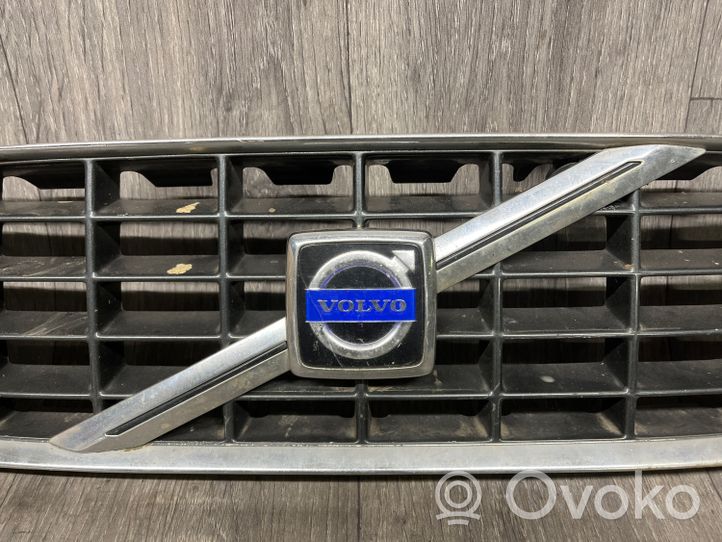 Volvo S60 Grille calandre supérieure de pare-chocs avant 9190740