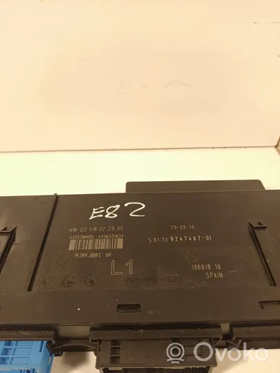 BMW 1 E82 E88 Module confort 9247467