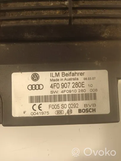 Audi Q7 4L Barošanas vadības bloks 4F0907280E