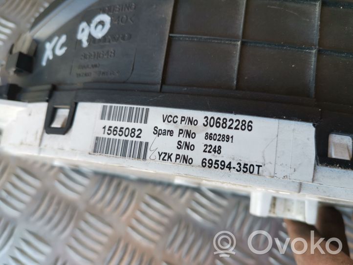 Volvo XC90 Licznik / Prędkościomierz 30682286